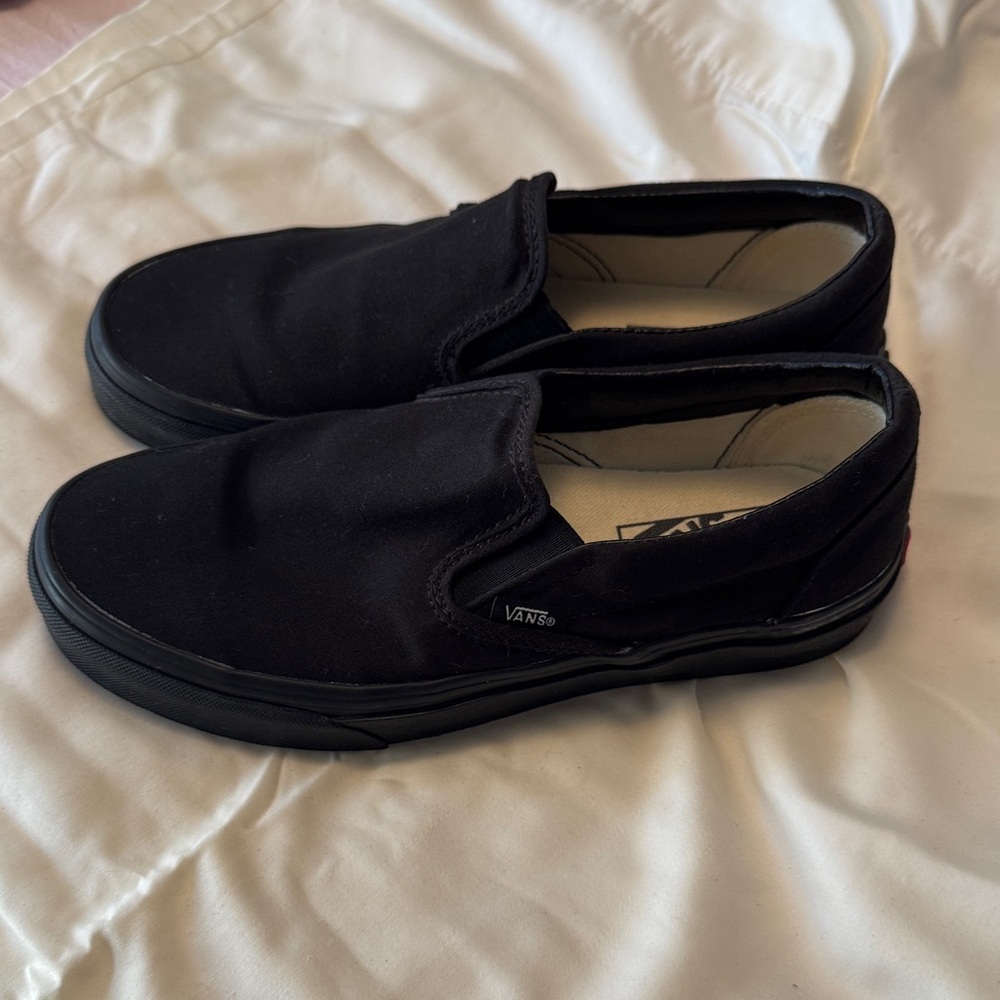 Vans Classic Black Slip-On Sneakers